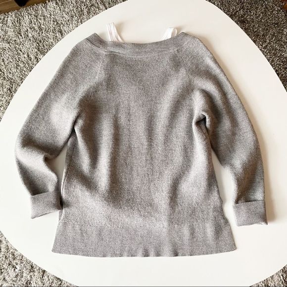 𝅺T by Alexander Wang Layered Merino Wool Sweater - Picture 4 of 7